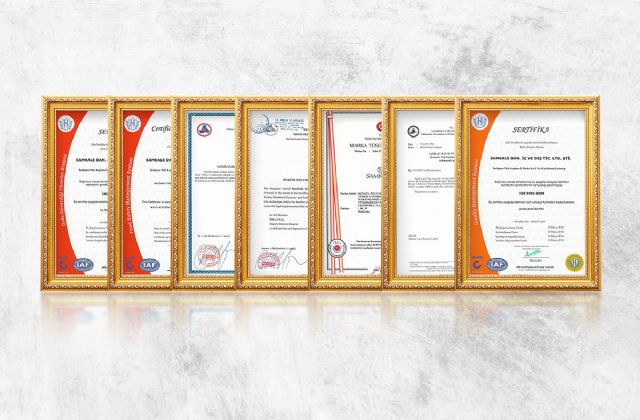 Our Certificates
