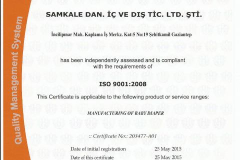 Renewed The ISO Certificates