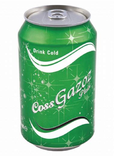 Coss Gazoz 330 ml, Beverages