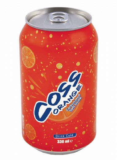 Coss Orange 330 ml, Beverages