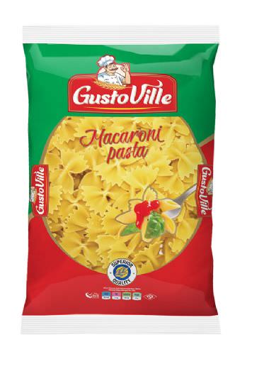 Gustoville Kelebek Makarna, Pasta